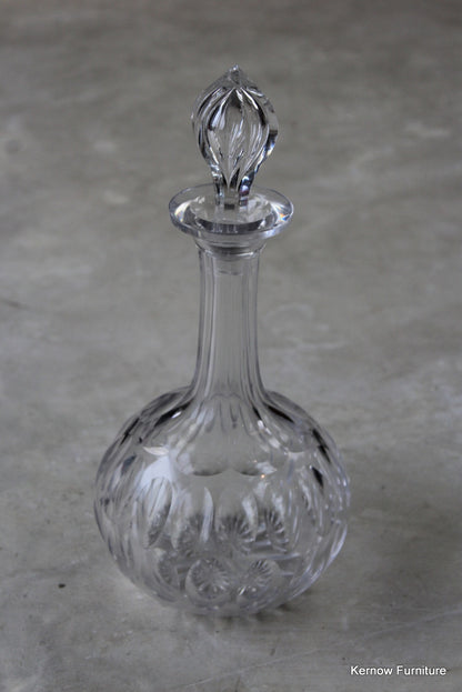 Cut Glass Decanter - Kernow Furniture