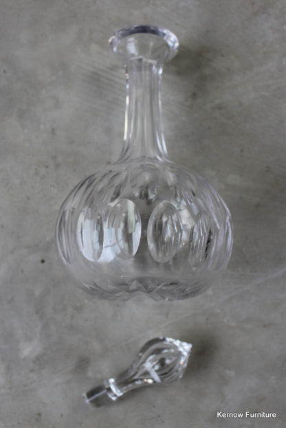 Cut Glass Decanter - Kernow Furniture