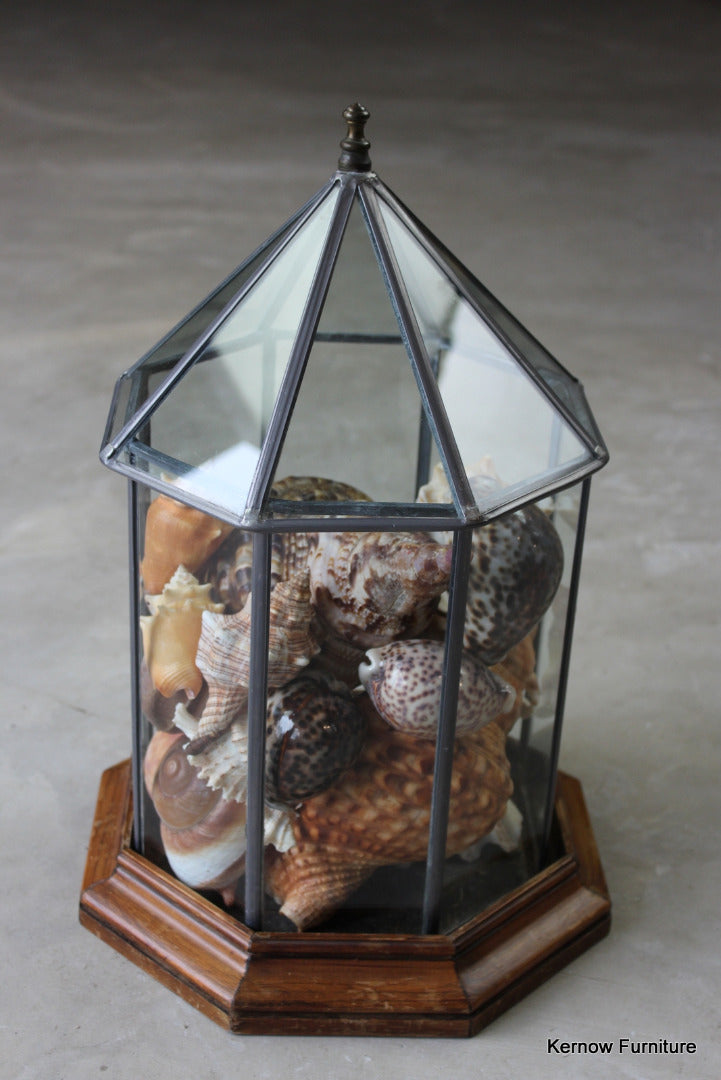 Vintage Lead Glazed Terrarium - Kernow Furniture