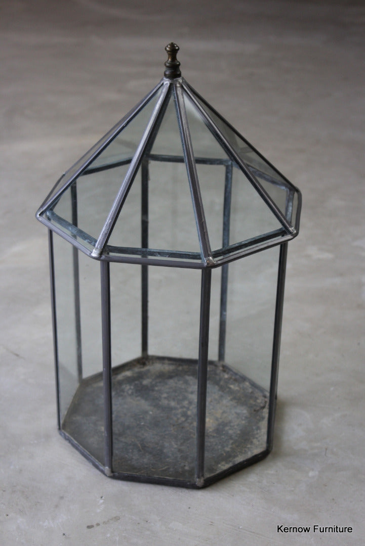 Vintage Lead Glazed Terrarium - Kernow Furniture