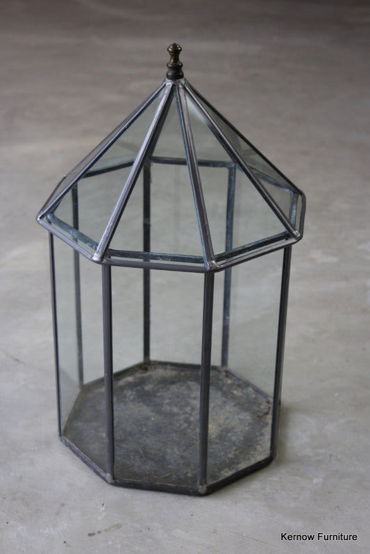 Vintage Lead Glazed Terrarium - Kernow Furniture
