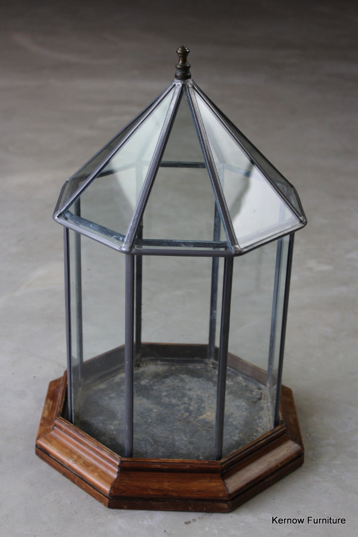 Vintage Lead Glazed Terrarium - Kernow Furniture