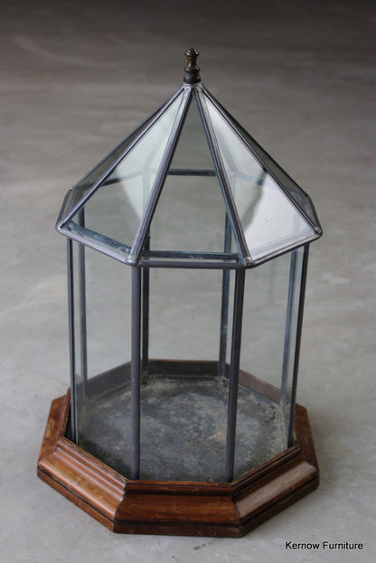 Vintage Lead Glazed Terrarium - Kernow Furniture