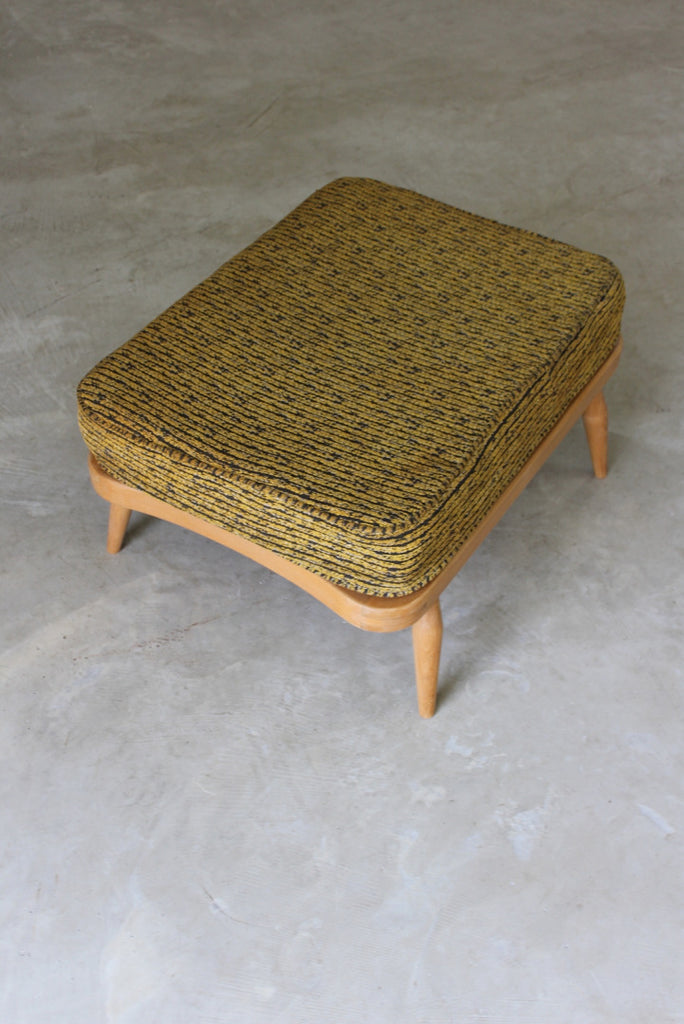 Vintage Blonde Ercol Stool - Kernow Furniture