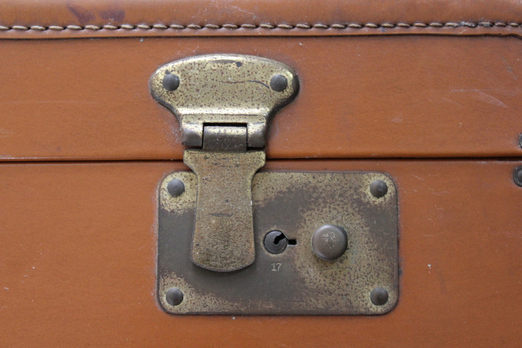 Pair Vintage Suitcases - Kernow Furniture
