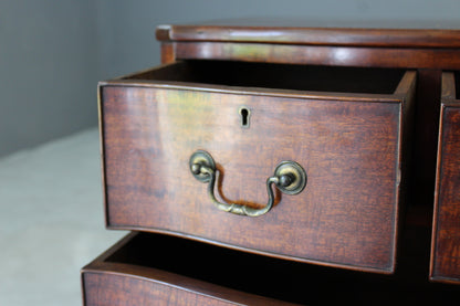 Georgian Style Serpentine Chest of Drawers - Kernow Furniture