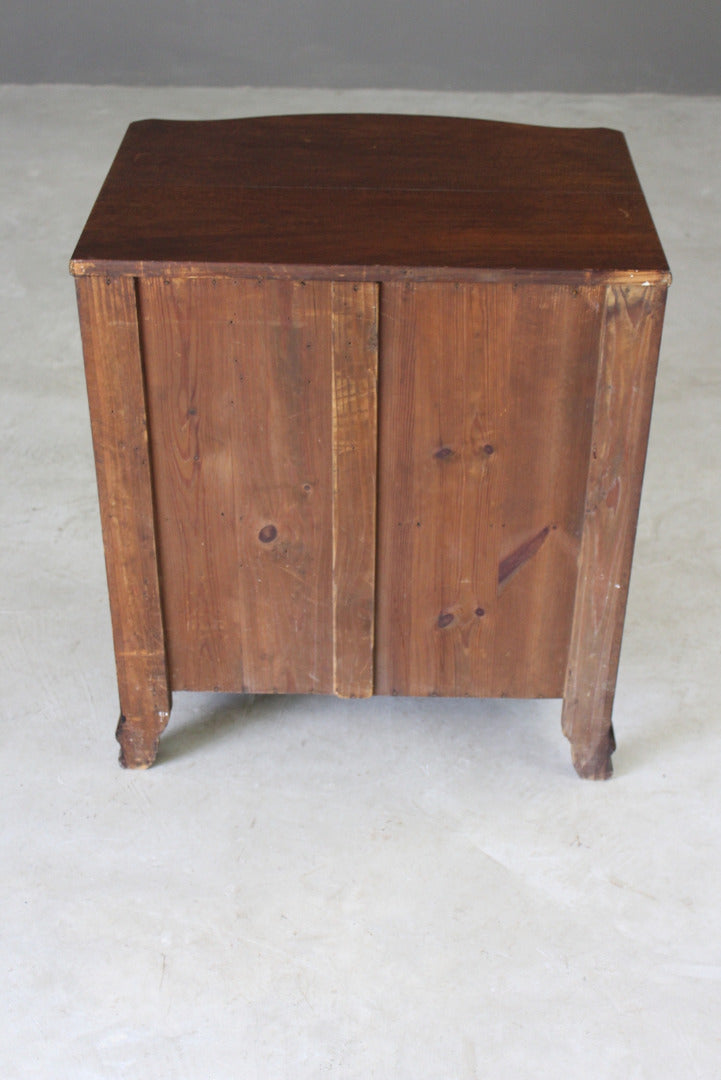 Georgian Style Serpentine Chest of Drawers - Kernow Furniture