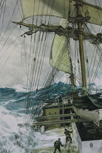 Rising Wind - Montague Dawson - Kernow Furniture