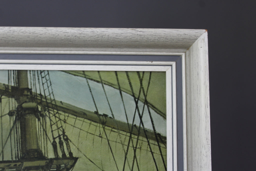 The Rising Wind by Montague Dawson, Custom Framed