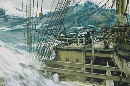 Rising Wind - Montague Dawson - Kernow Furniture