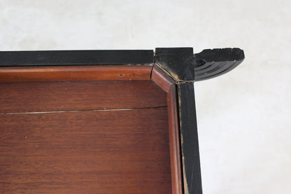 Victorian Ebonised Card Table - Kernow Furniture