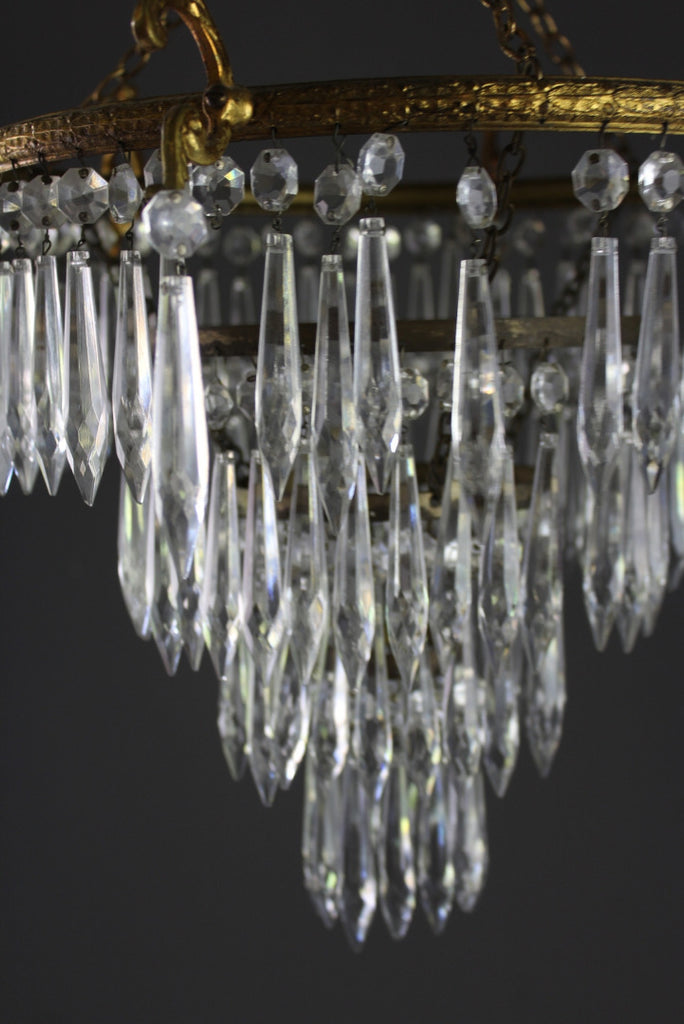 French Four Tier Waterfall Chandelier - Kernow Furniture