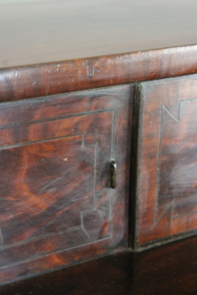 Large Regency Mahogany Serving Sideboard - Kernow Furniture