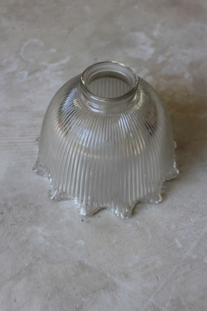 Ribbed Glass Lamp Shade - Kernow Furniture