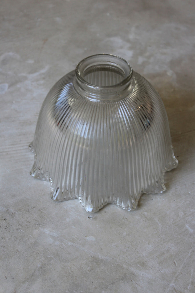 Ribbed Glass Lamp Shade - Kernow Furniture