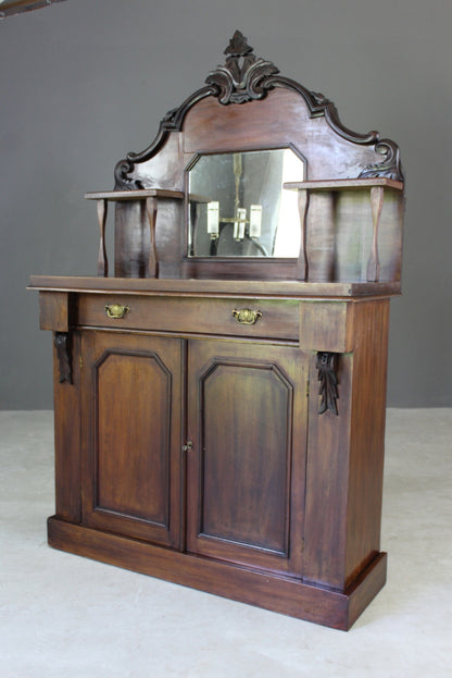 Victorian Mahogany Chiffonier - Kernow Furniture