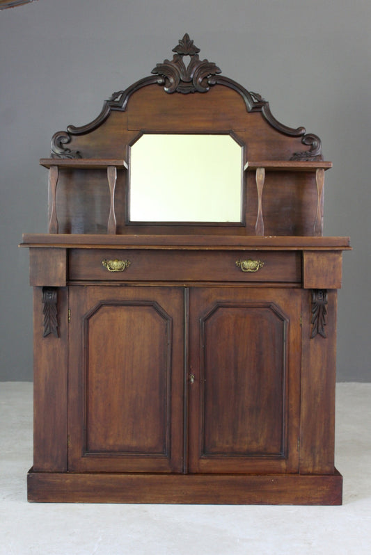 Victorian Mahogany Chiffonier - Kernow Furniture