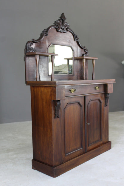 Victorian Mahogany Chiffonier - Kernow Furniture