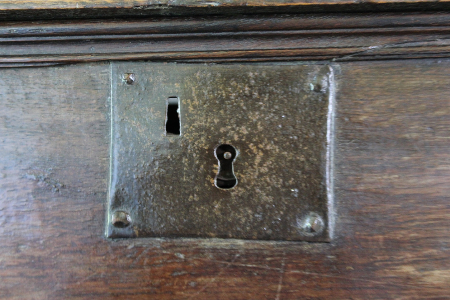 Antique Oak Bible Box on Stand - Kernow Furniture