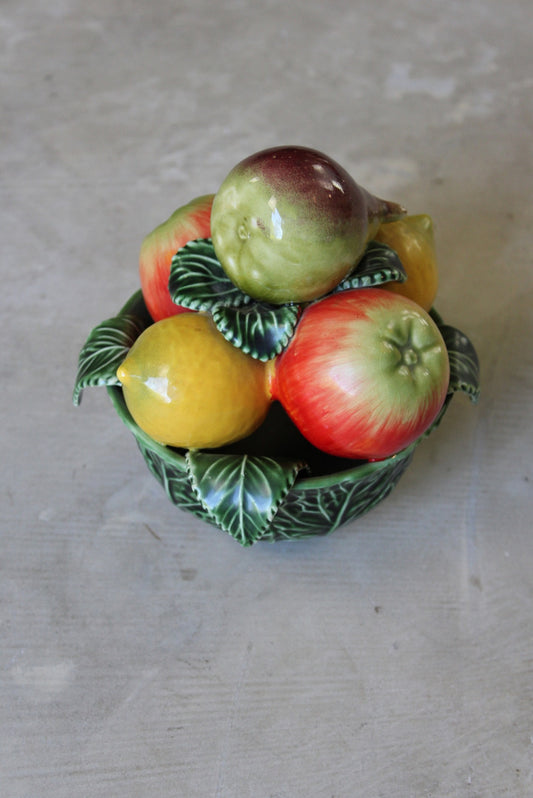 Majolica Fruit Bowl - Kernow Furniture