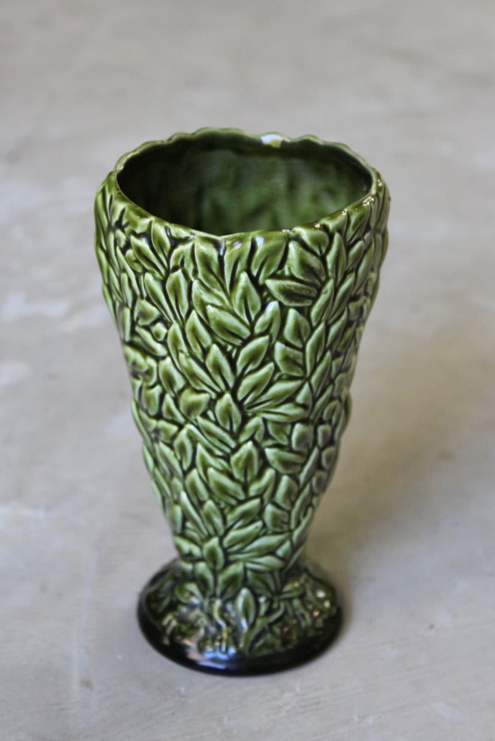 Sylvac Leaf Vase - Kernow Furniture