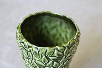 Sylvac Leaf Vase - Kernow Furniture