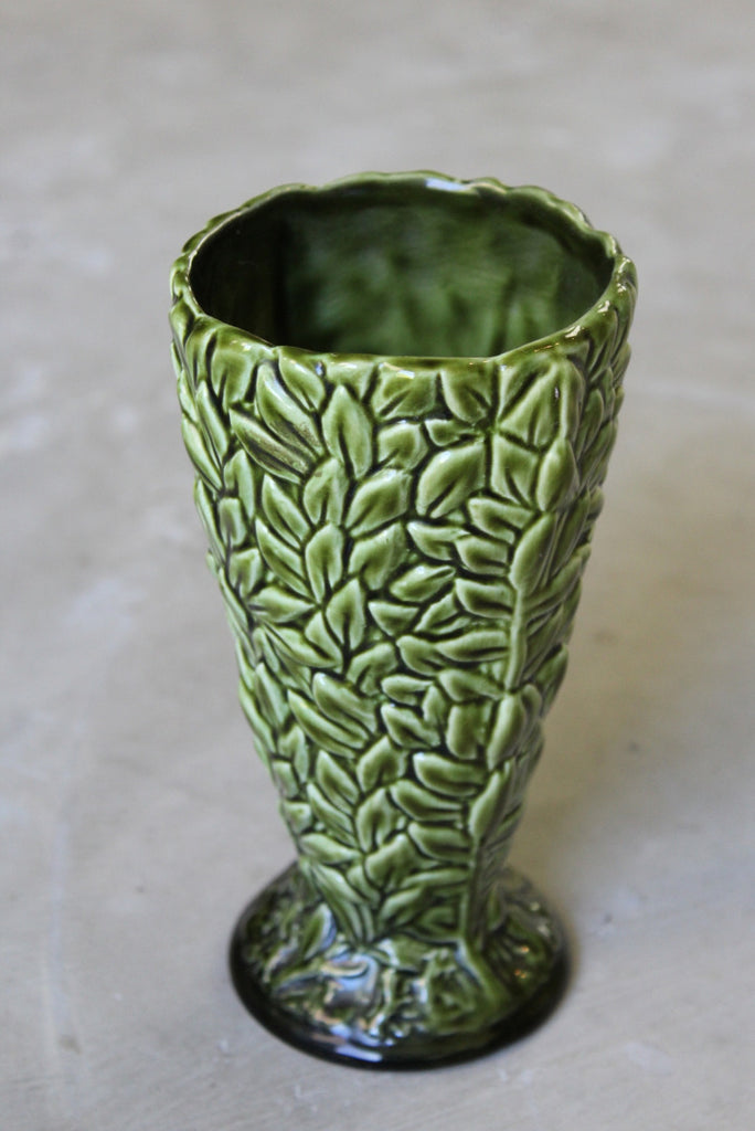 Sylvac Leaf Vase - Kernow Furniture