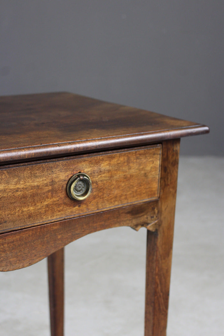 Antique Georgian Mahogany Side Table - Kernow Furniture