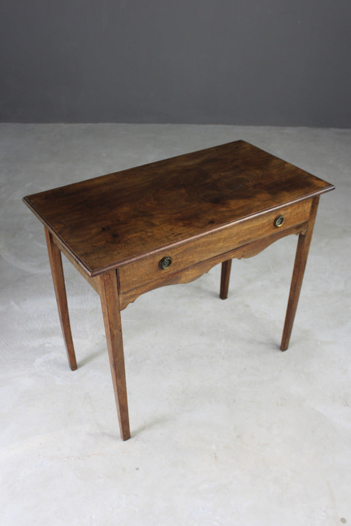 Antique Georgian Mahogany Side Table - Kernow Furniture