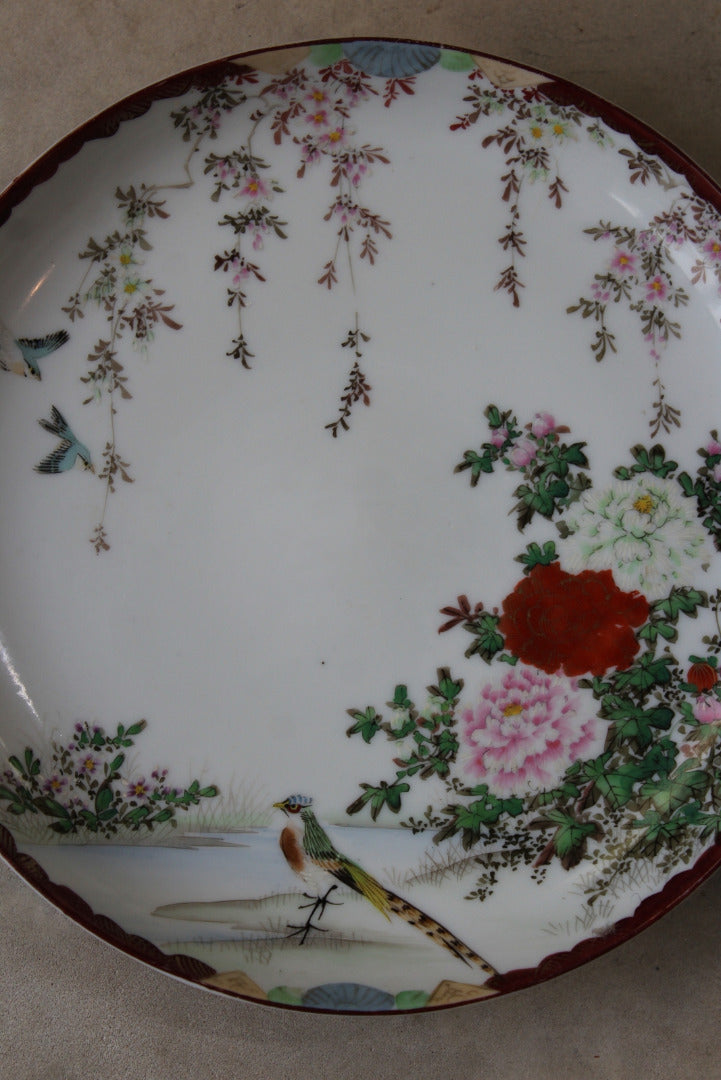 Japanese Satsuma Plate - Kernow Furniture