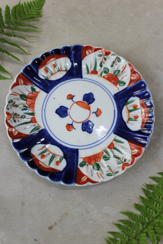 Single Imari Oriental Plate - Kernow Furniture