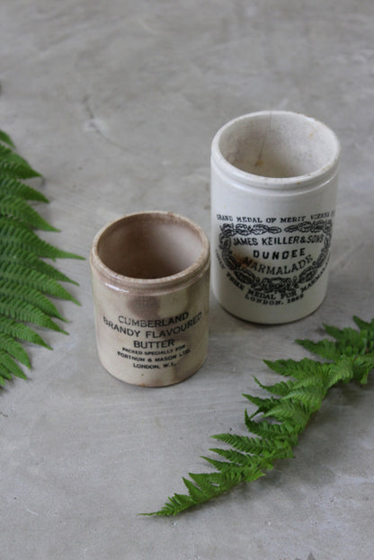 Antique Marmalade & Brandy Butter Pot - Kernow Furniture