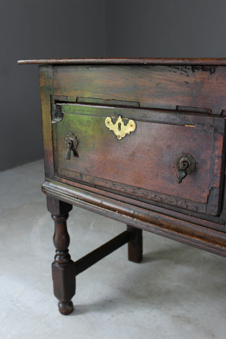 18th Century Oak Dresser Base - Kernow Furniture