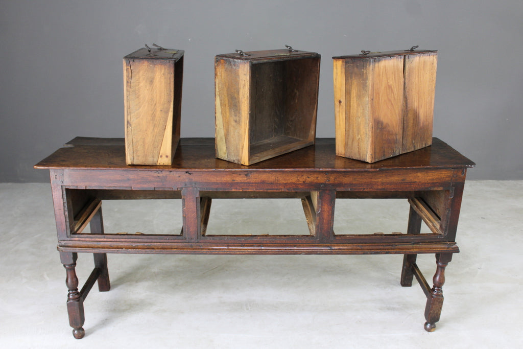 18th Century Oak Dresser Base - Kernow Furniture