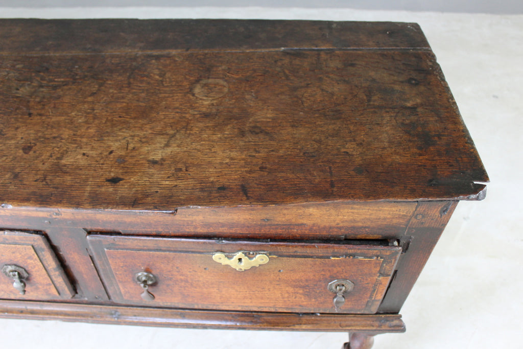 18th Century Oak Dresser Base - Kernow Furniture