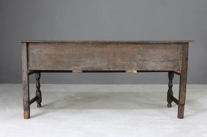 18th Century Oak Dresser Base - Kernow Furniture