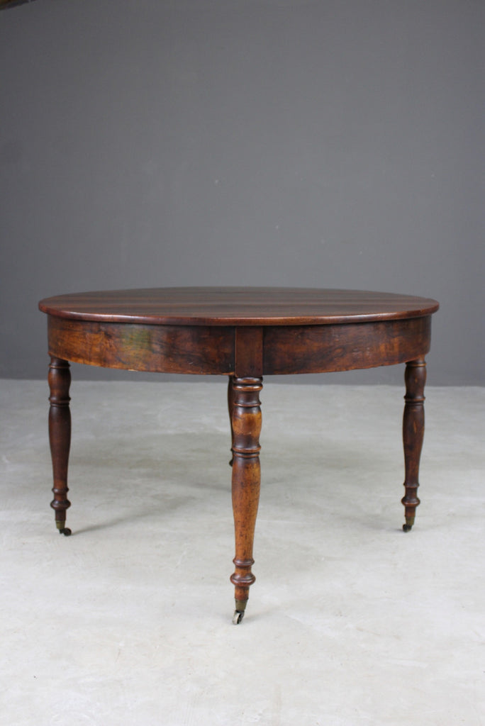 Antique French Fold Over Table - Kernow Furniture