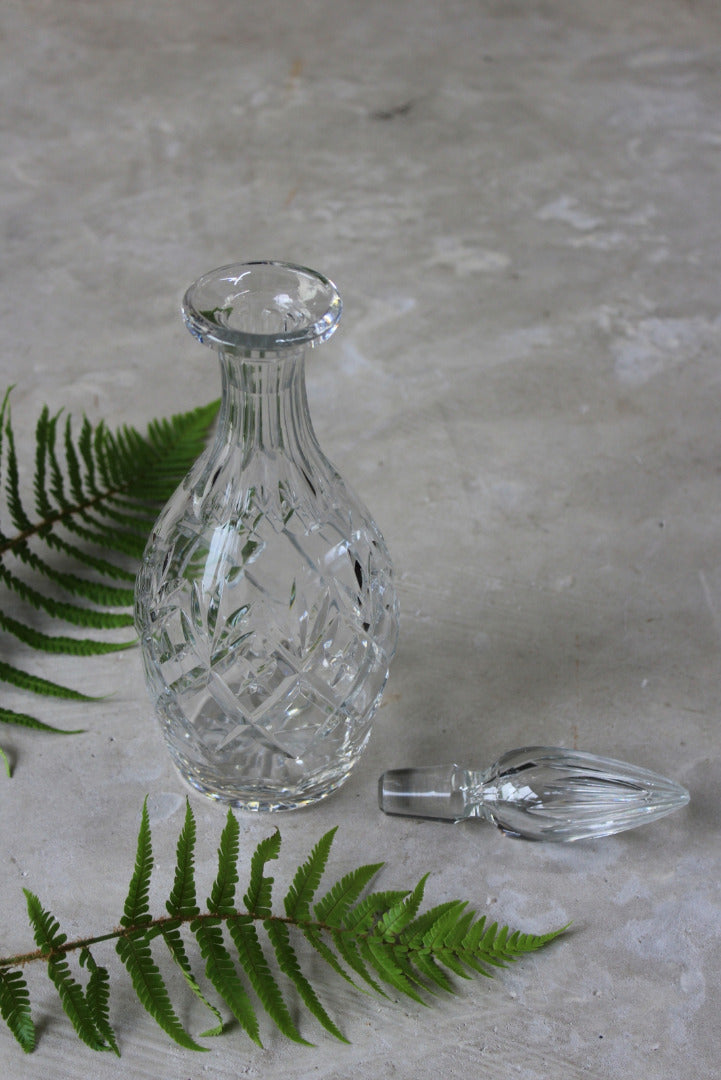 Cut Glass Decanter - Kernow Furniture