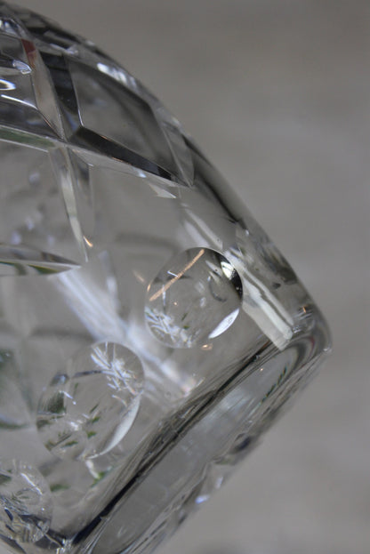 Cut Glass Decanter - Kernow Furniture