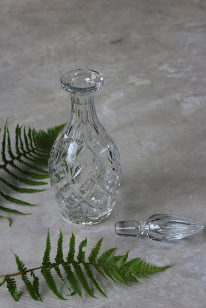 Cut Glass Decanter - Kernow Furniture