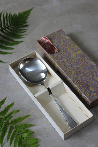 Francis Howard Boxed EPNS Serving Spoon - Kernow Furniture