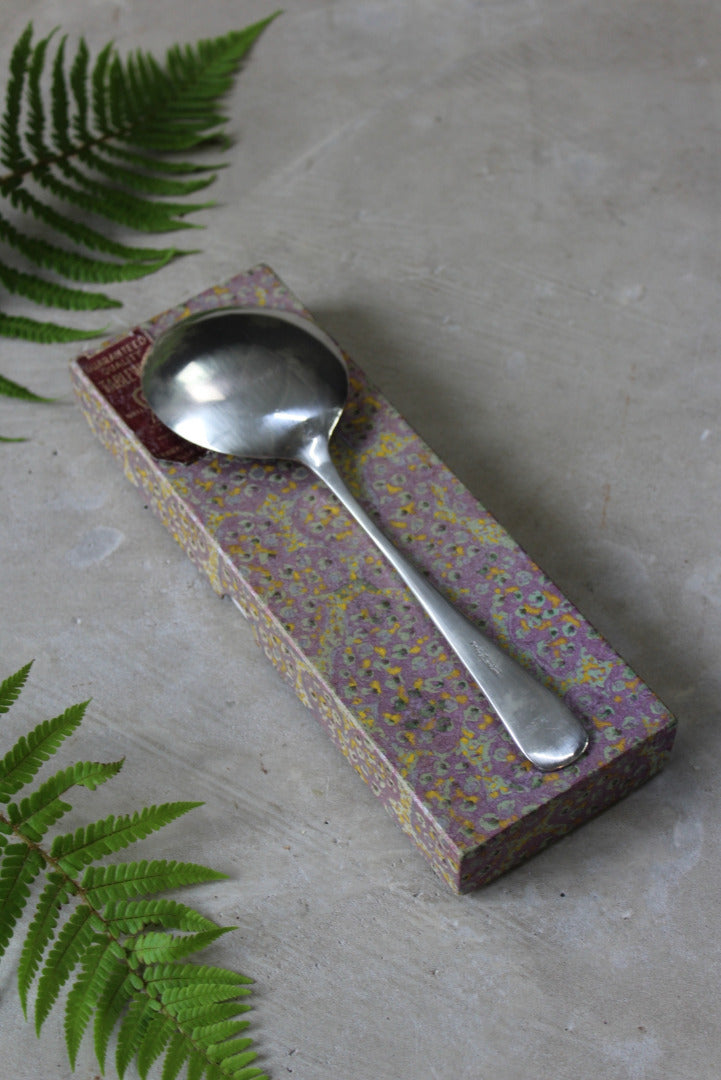 Francis Howard Boxed EPNS Serving Spoon - Kernow Furniture