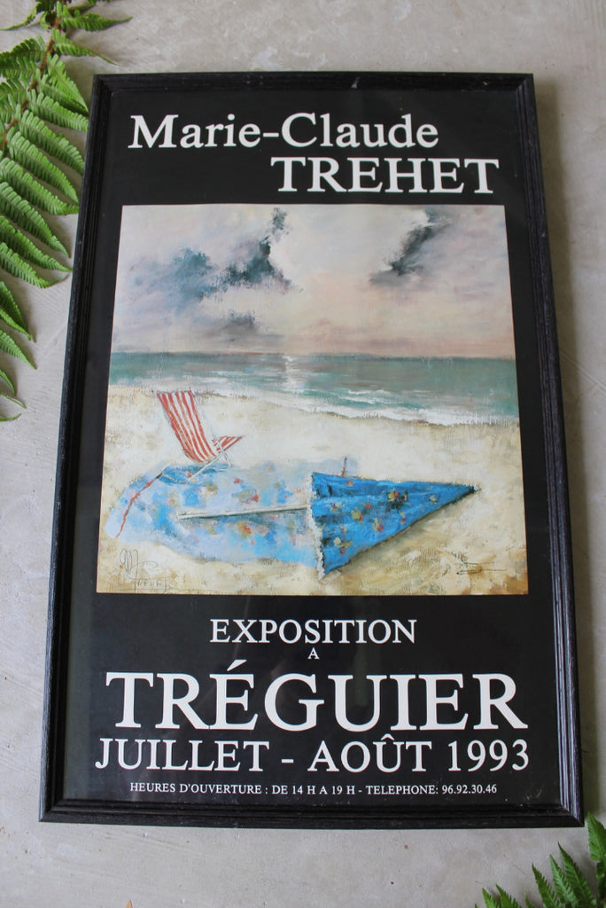 Marie-Claude Trehet Framed Poster - Kernow Furniture