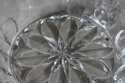 Glass Cake Stand & Salad Bowl - Kernow Furniture