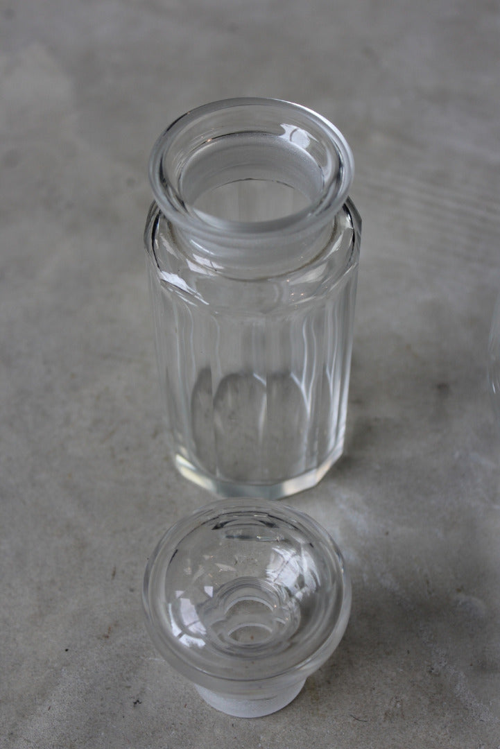 Vintage Glass Jars - Kernow Furniture