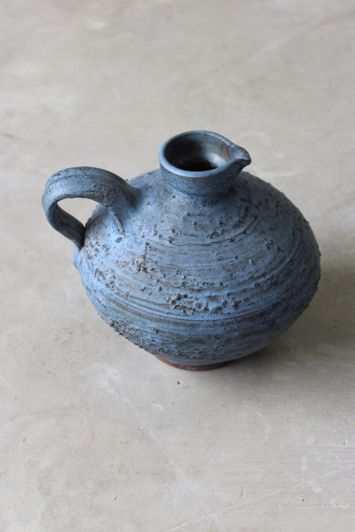 Blue Fat Lava Jug - Kernow Furniture