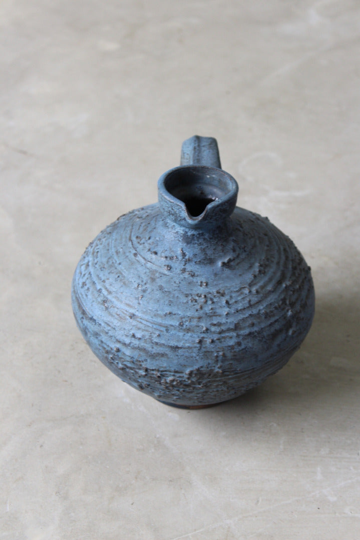 Blue Fat Lava Jug - Kernow Furniture