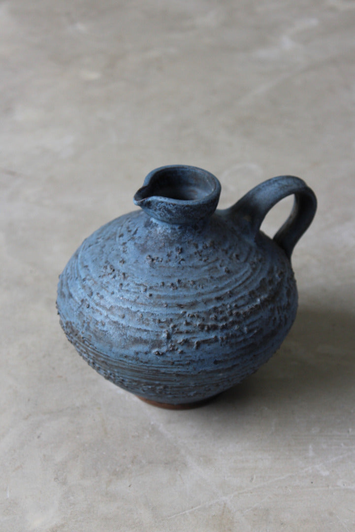 Blue Fat Lava Jug - Kernow Furniture