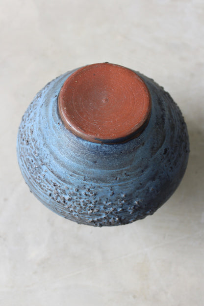 Blue Fat Lava Jug - Kernow Furniture