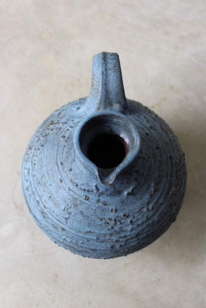 Blue Fat Lava Jug - Kernow Furniture